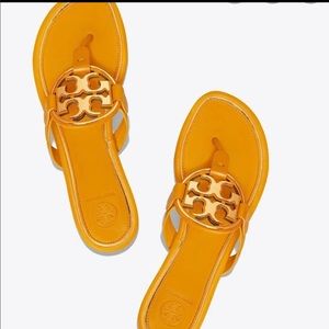 ‼️SOLD‼️ Tory Burch Miller Sandals goldenrod